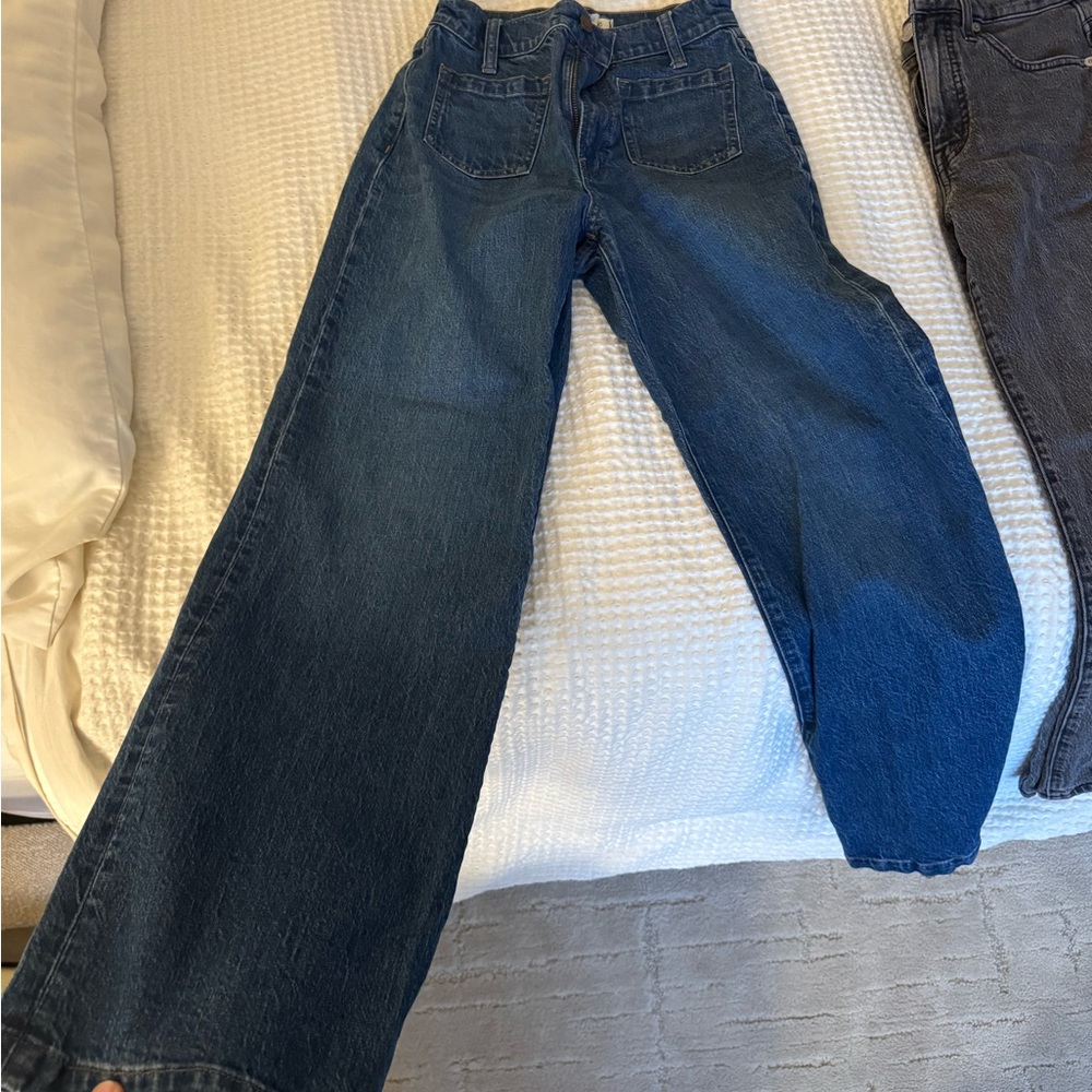 Madewell perfect vintage wide leg jean